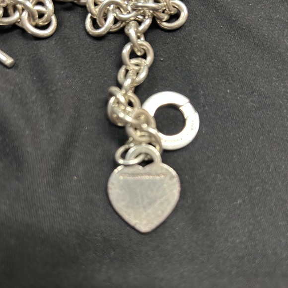 TIFFANY HEART TAG TOGGLE NECKLACE AND BRACELET

NECKLACE 16 in

LIKE NEW - Picture 10 of 13